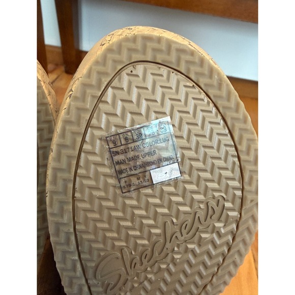 Skechers Beverlee Wedge Strappy Sandals Size 9 - Picture 9 of 9